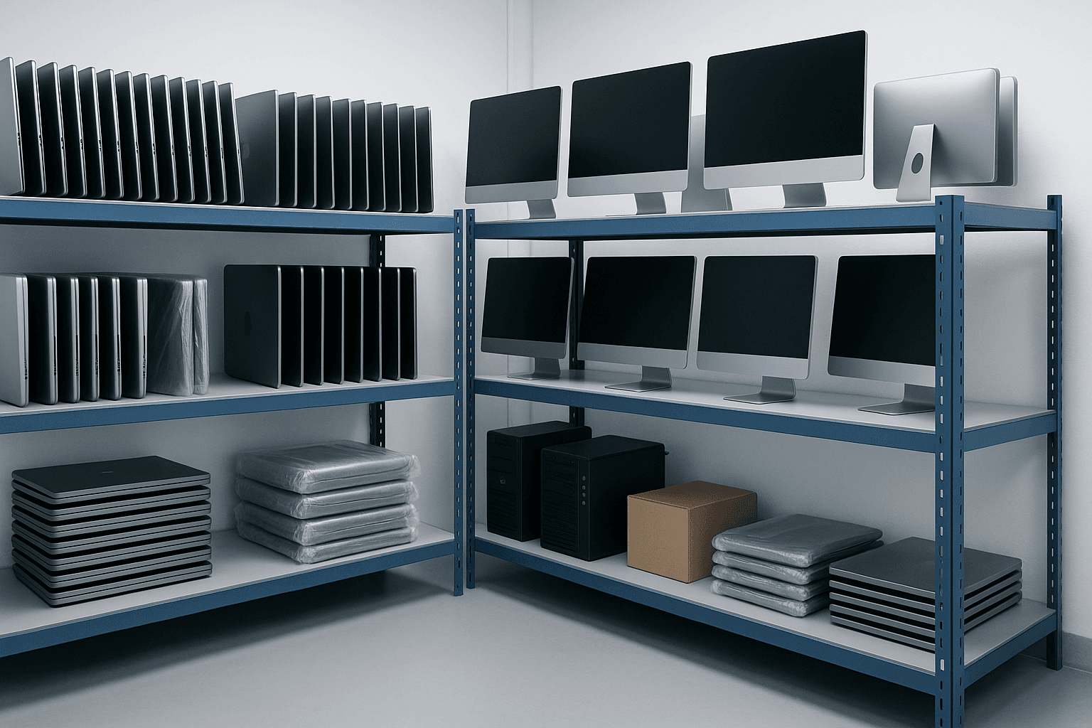 Professionelle Geräte-Lagerung und Device Lifecycle Management für IT-Geräte
